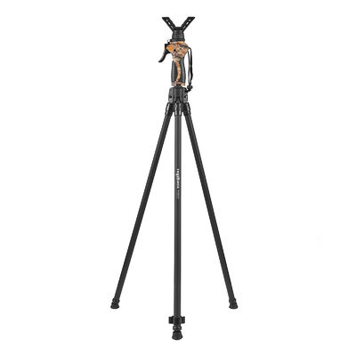 Camouflage Metal Shooting Sticks For Rifle Nylon